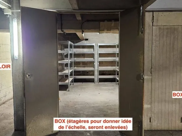 Box de stockage 15 m²