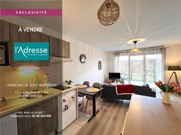 Appartement Nantes 2 pièce(s)