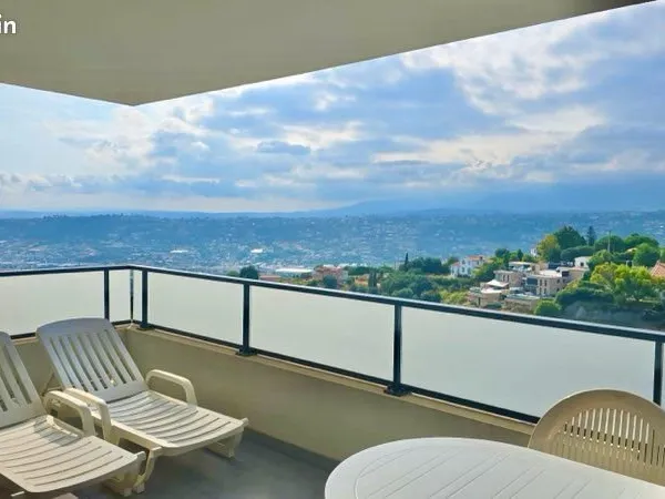 Appartement T2 NICE Corniche Fleurie avec piscine 42m2 balcon vue imprenable, Place de parking, Rési