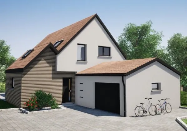 Terrain + maison 147 m²
