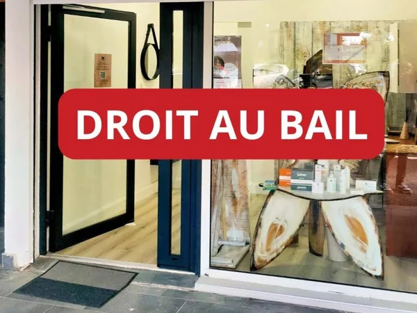 DROIT AU BAIL- Local Commercial - 22m² - 2 pièces - Idéal activité esthétique