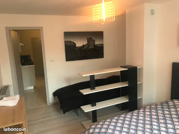 Appartement meublé rénové 1 chambre — Vieux-Charmont — 490 CC — Dispo longue durée