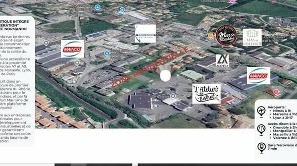 Local d'activité 2650 m²
