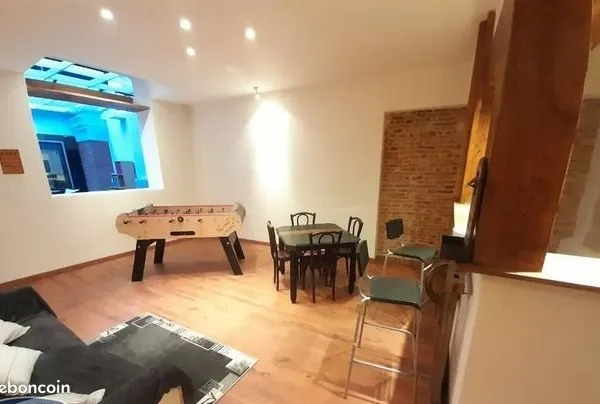 Location en plein centre-ville