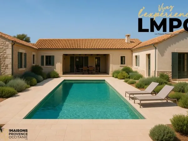 MAISON NEUVE 95 m² PLAIN-PIED - MONTFRIN (30490)