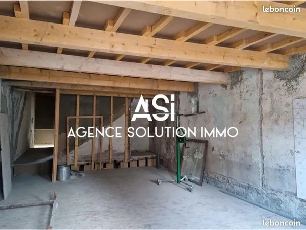 1 Immeuble + 1 terrain constructible