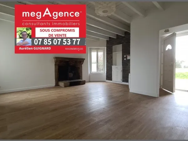 2/4 chambres, beaux volumes à vivre, jardin clos et arboré