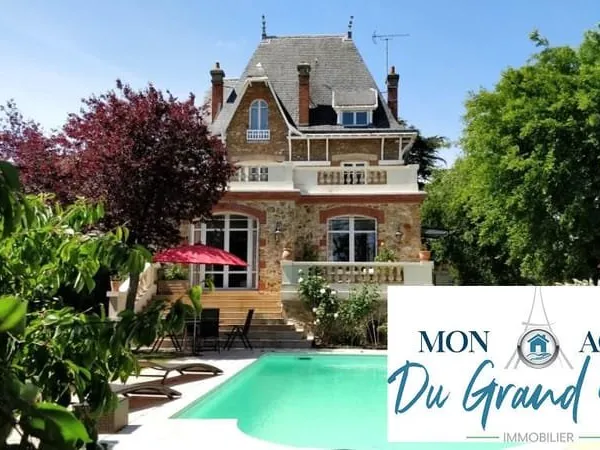 Demeure d'Exception en Pierre Meuliere avec piscine a Palaiseau (Proche Paris-Saclay - Grand Paris S