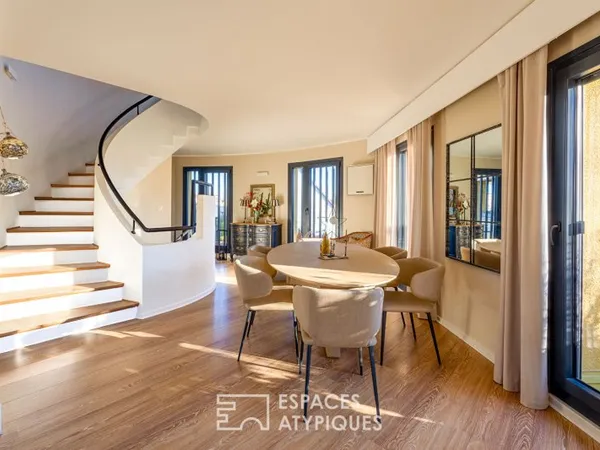 Maison d'architecte rénovée avec piscine au coeur des maraîchers