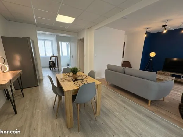 LOCATION appartement meublé à la chambre - 490 tout compris