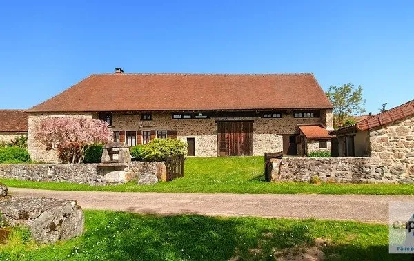 Lieu rare : maison de caractère en pierre proche du Lac du Rousset 71 - potentiel gîte