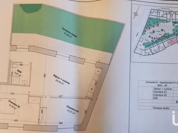 Vente Appartement 3 pièces