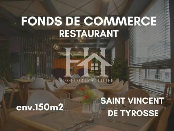 Fonds de commerce 150 m²