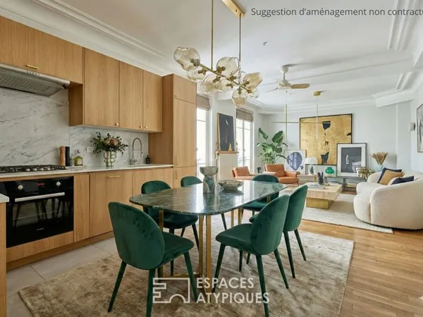 Appartement contemporain à deux pas de la Place des Vosges