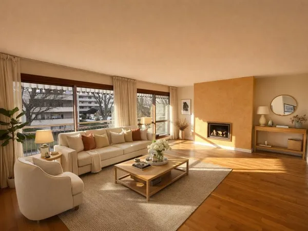 Appartement 5 pièces traversant avec balcon
