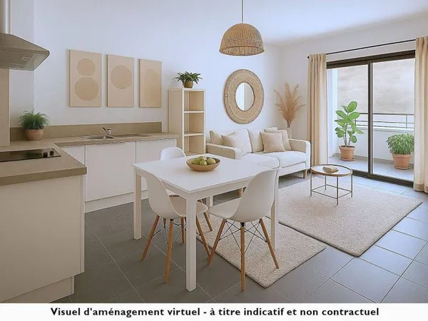 Appartement 3 pièces 54 m²