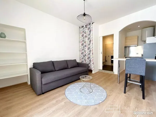 Studio 1 pièce 23 m²