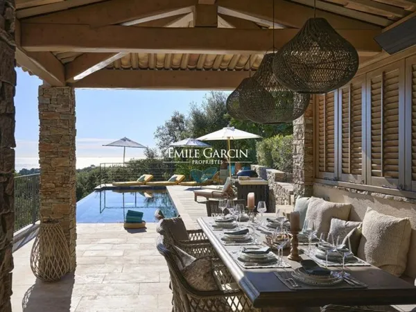 Villa au charme provençal - La Croix Valmer - Vue mer, Gigaro