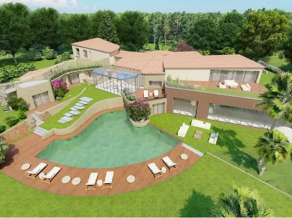 Mougins Propriété à fort potentiel dans domaine sécurisé a