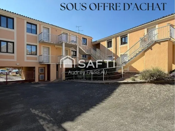 Appartement T2 lumineux avec garage et cave.