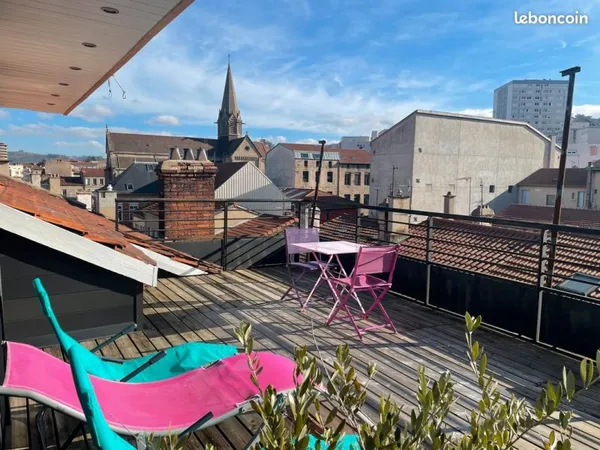 Appartement toit terrasse