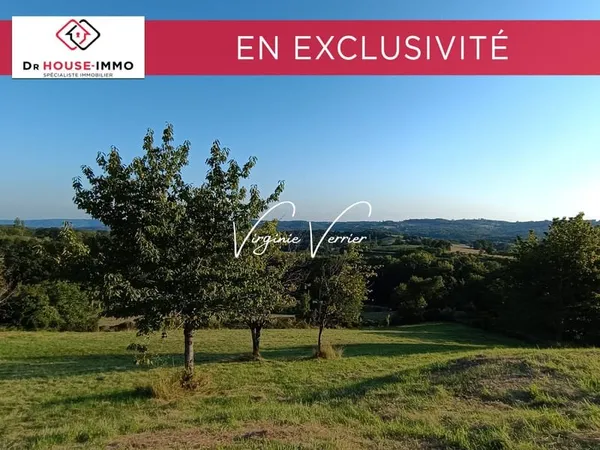 Terrain constructible de 4.335 m² - 19310 Perpezac le Blanc