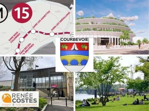Viager occupé - H79 ans - COURBEVOIE (92400)
