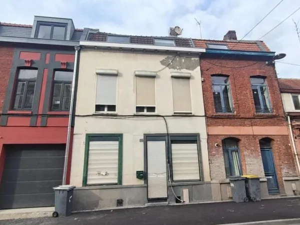 Roubaix Fresnoy - Large 1930 avec 4chs+mezzanine et terrasse