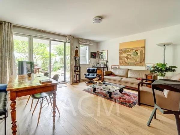 Appartement - Jardin - 5 pièces - 3 chambres - Centre-Ville - Maisons-Laffitte