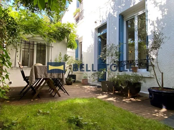 Maison de ville à vendre Fontenay-sous-Bois : 3 chambres, jardin, grenier, en fond de copropriété sé