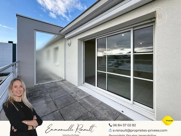 APPARTEMENT T3 DE 67,75 M², DERNIER ÉTAGE AVEC ASCENSEUR, BALCON PLEIN SUD, 2 CHAMBRES, GARAGE ET PA