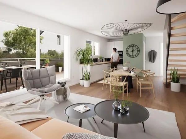 Duplex 72 m² avec terrasse