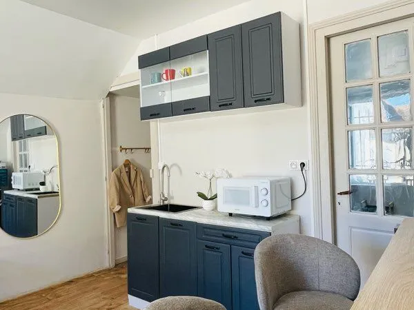 Studio meublé rénové - hyper centre - 26 m² - tout inclus - jardin