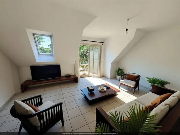 Pornichet , BONNE SOURCE: plage et marché à pied , appartement 4 couchages, Emplacement idéal