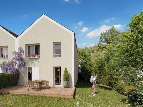 Jouy-le-Moutier une résidence intimiste en lisière