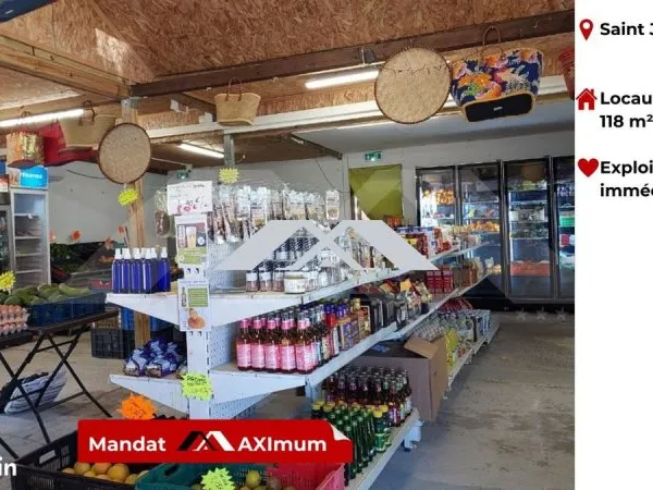 Fonds de commerce 118 m² Saint-Joseph