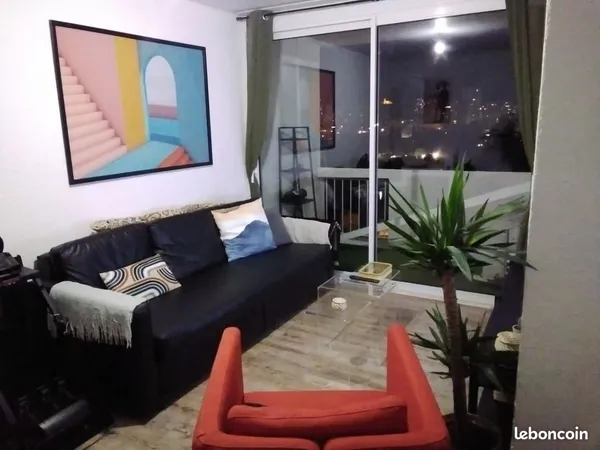 Appartement T3 meublé de 50m²5 min à pied du tramway/ proche de métro Dromel -accès facile Luminy