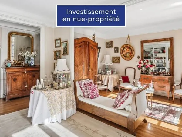 INVESTISSEZ EN NUE-PROPRIÉTÉ - PARIS 16E - 2 PIÈCES AVEC GAIN IMMÉDIAT