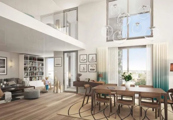 Duplex 3 pièces 84 m²