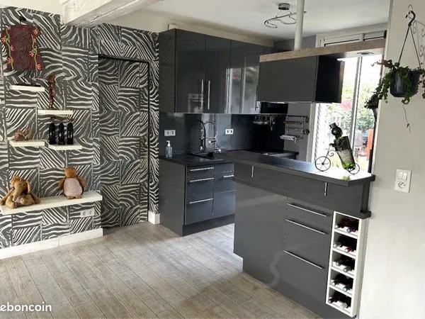 Maison bord de plage