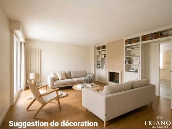SAINT GERMAIN EN LAYE - DUPLEX AVEC JARDIN ET DOUBLE BOX