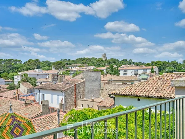 Prestigieux appartement quai de la Fontaine avec terrasse et garage