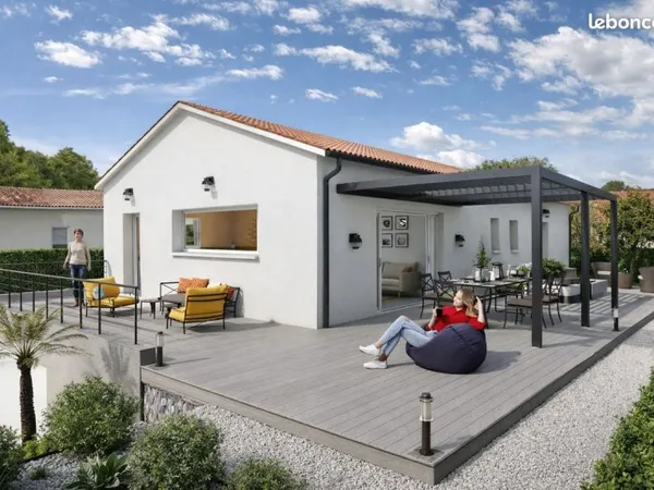 Terrain à bâtir de 860m²