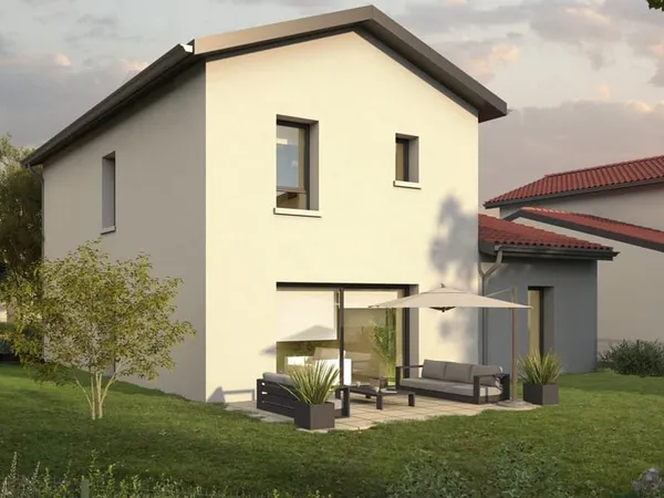 Maison T4 en plein centre d'Andrézieux