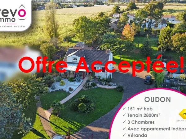 EXCLUSIVITE Maison 150m² avec jardin + garage + appartement indépendant