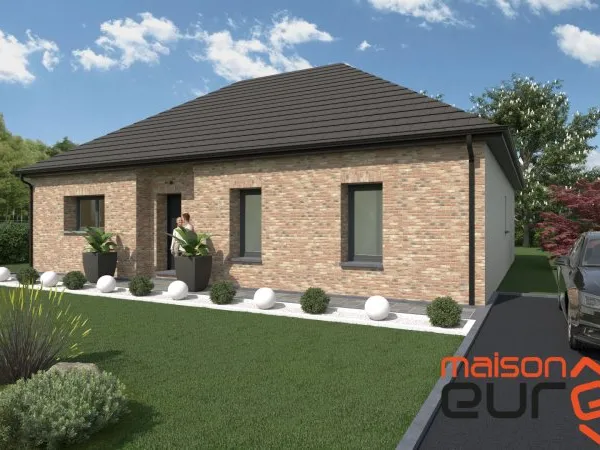 Terrain + maison 122 m²