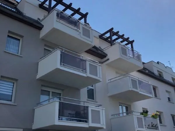Studio meublé - balcon + parking - Strasbourg Robertsau