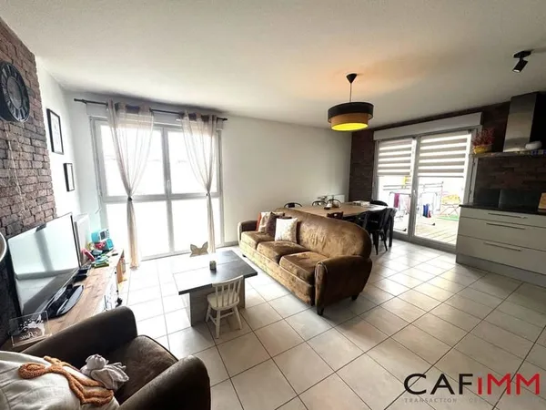 MEYZIEU-T3-64m²-Garage-Terrasse