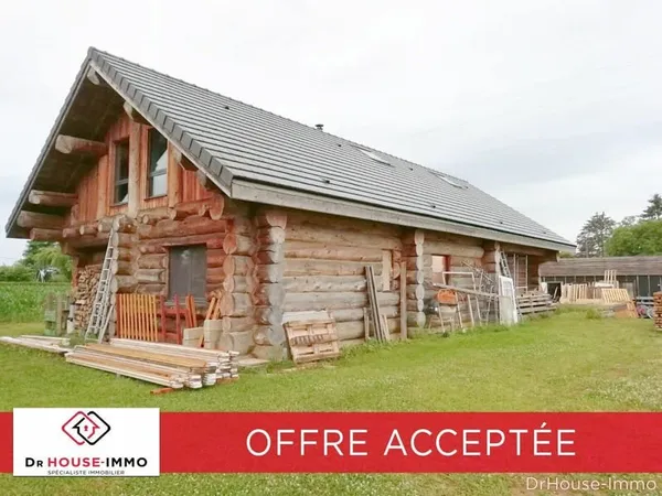21200 Ruffey Lès Beaune. Rare, grande maison en Fuste de 2012, 163 m² habitable sur un terrain de 17