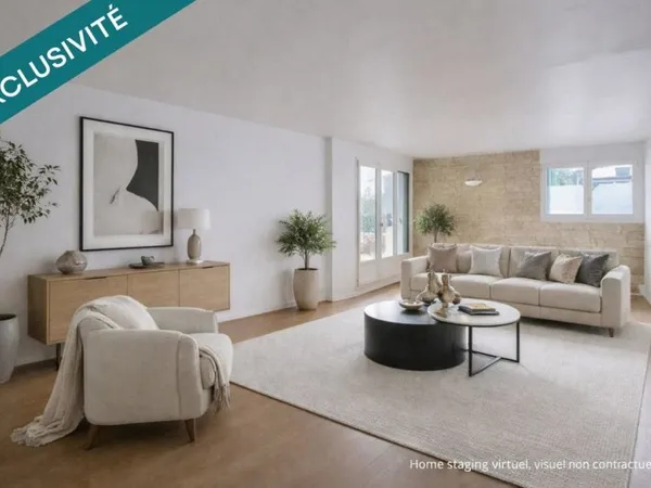 Appartement - Grand 3 pièces - 83m²